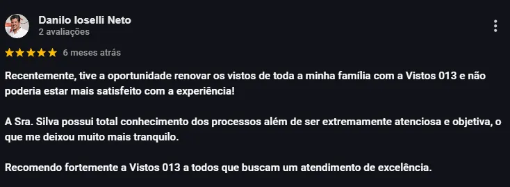 Depoimento Google 1